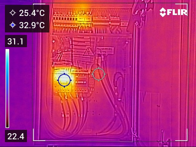 Serviços de termografia elétrica